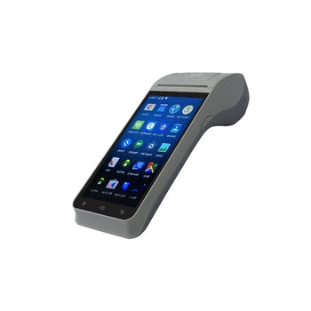 Z91 Top Quality Handheld Android POS Terminal with Printer NFC Card Reader for Online Ordering ,ticket Printing, Data Collection