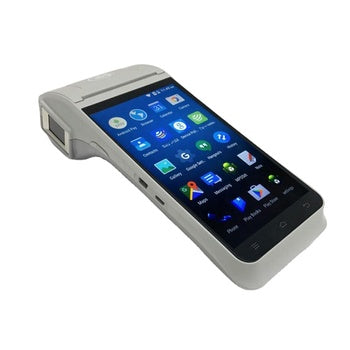 Z91 Top Quality Handheld Android POS Terminal with Printer NFC Card Reader for Online Ordering ,ticket Printing, Data Collection